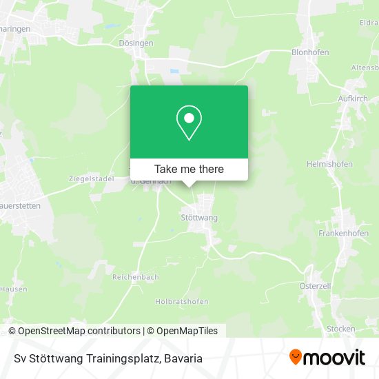 Sv Stöttwang Trainingsplatz map