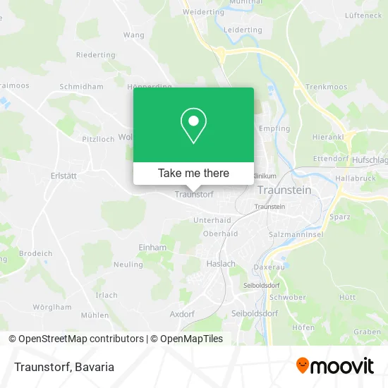 Карта Traunstorf