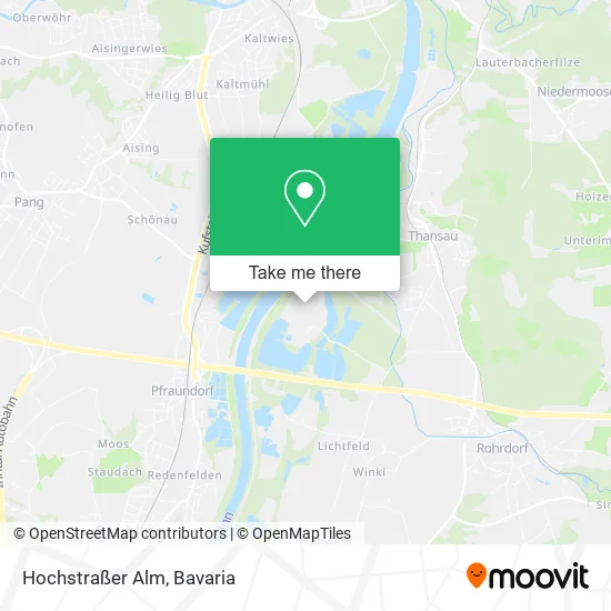 Карта Hochstraßer Alm