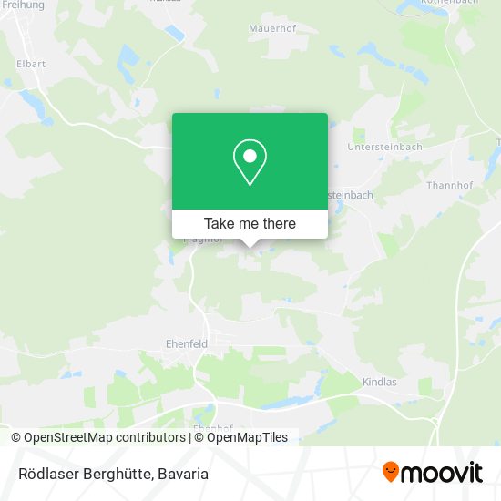 Rödlaser Berghütte map