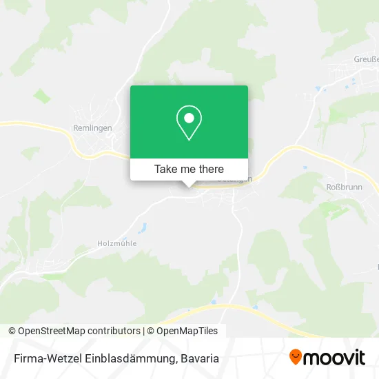 Карта Firma-Wetzel Einblasdämmung