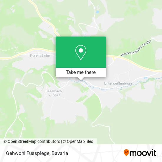 Карта Gehwohl Fussplege