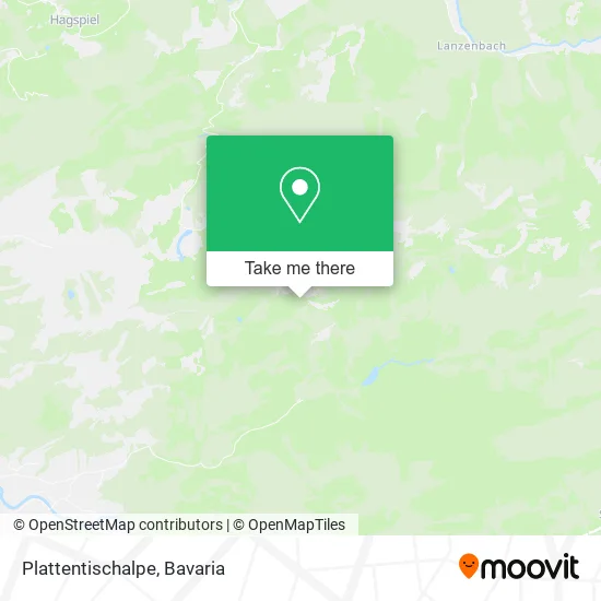Карта Plattentischalpe