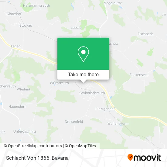 Карта Schlacht Von 1866