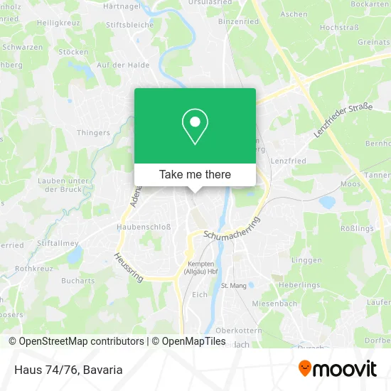 Карта Haus 74/76