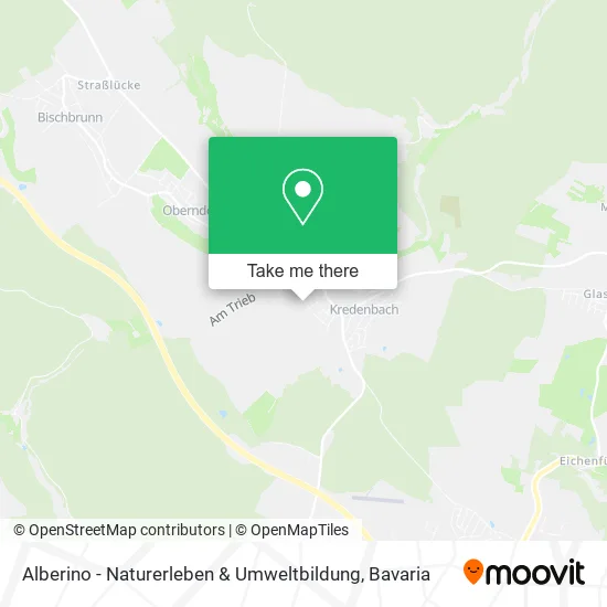 Карта Alberino - Naturerleben & Umweltbildung