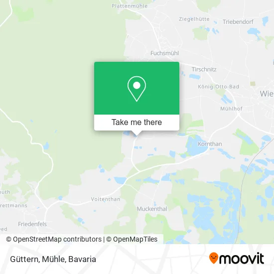 Карта Güttern, Mühle