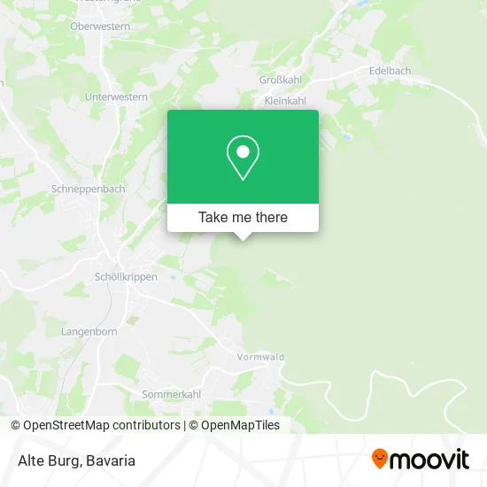 Карта Alte Burg
