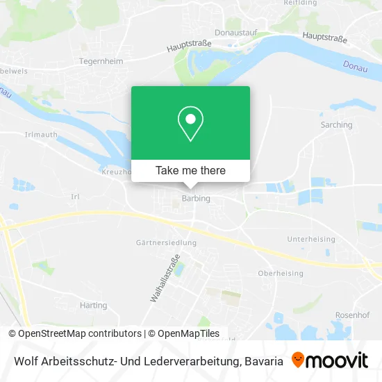 Карта Wolf Arbeitsschutz- Und Lederverarbeitung