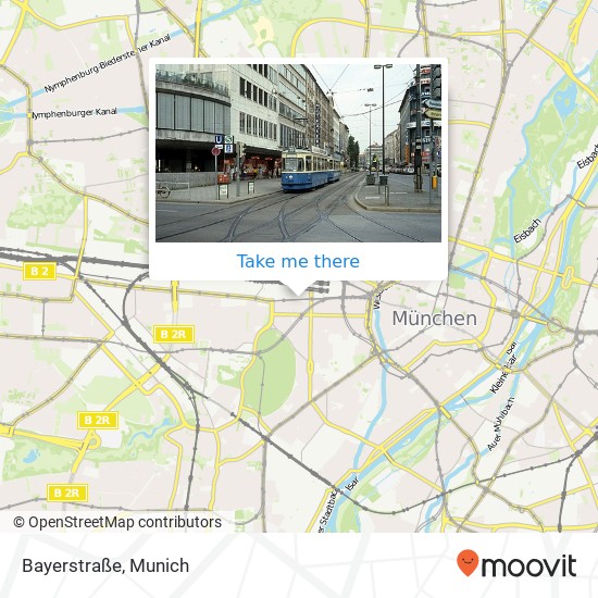 Bayerstraße map