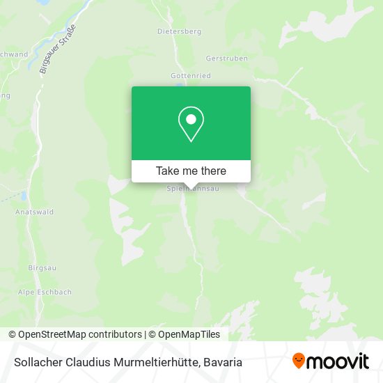 Sollacher Claudius Murmeltierhütte map