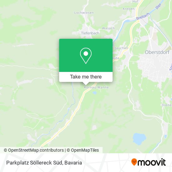 Parkplatz Söllereck Süd map