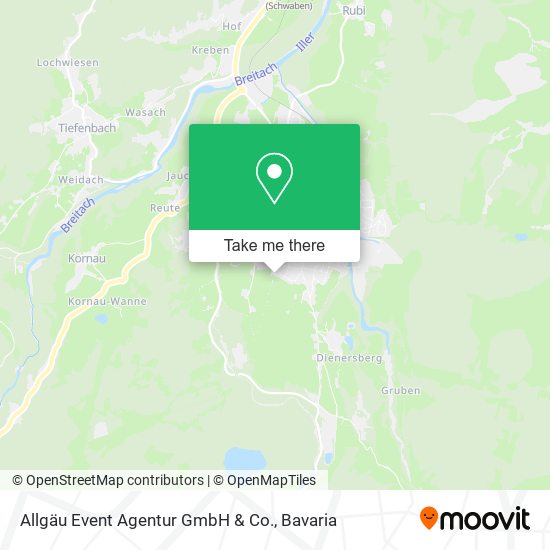 Allgäu Event Agentur GmbH & Co. map