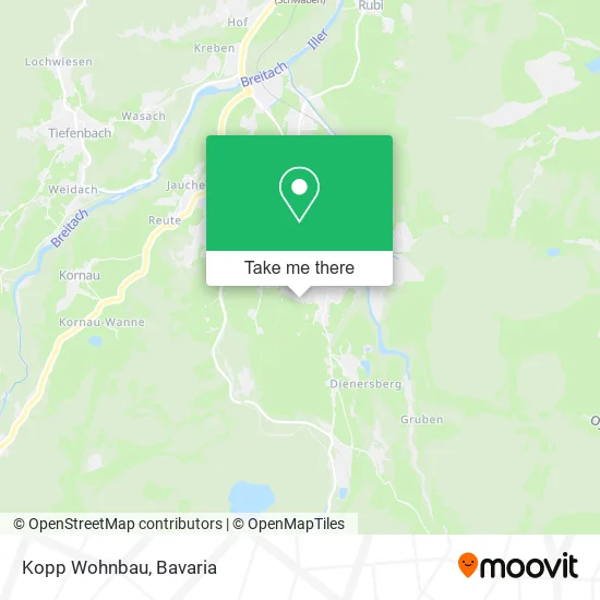 Карта Kopp Wohnbau
