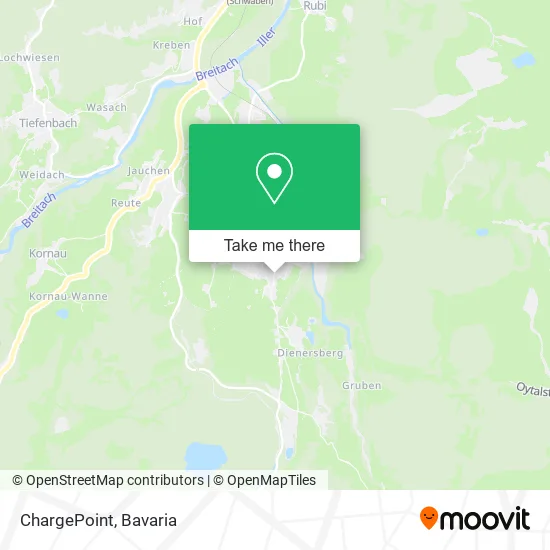 Карта ChargePoint