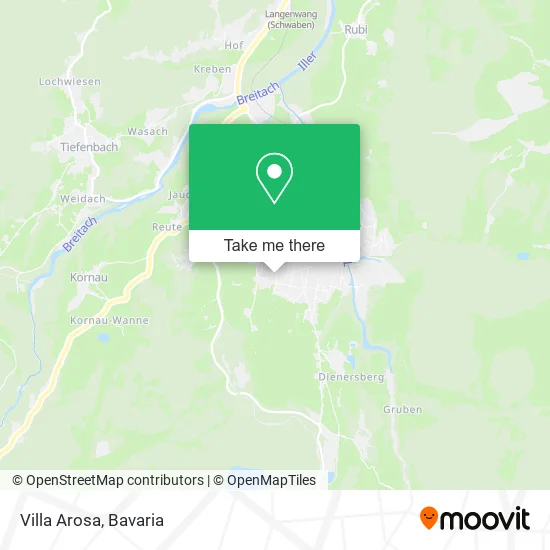 Карта Villa Arosa