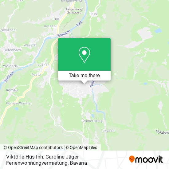 Viktörle Hüs Inh. Caroline Jäger Ferienwohnungvermietung map