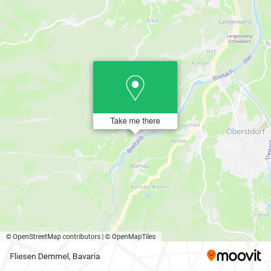 Карта Fliesen Demmel