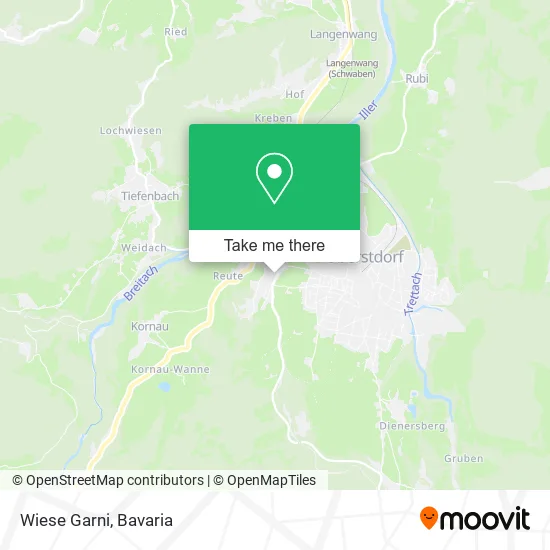 Карта Wiese Garni