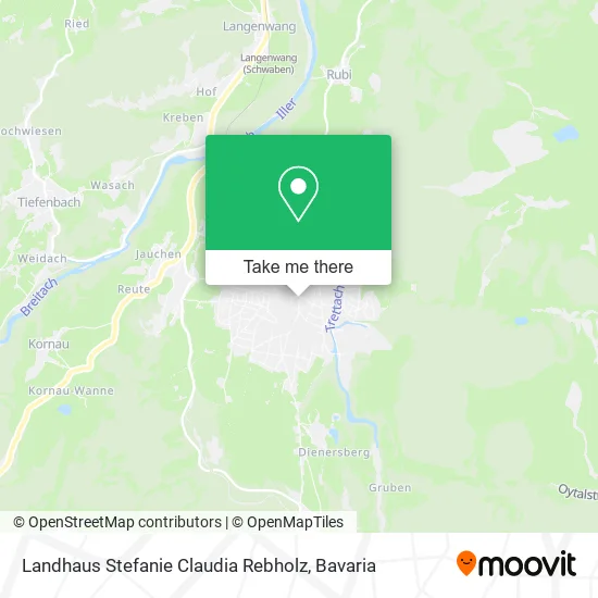 Карта Landhaus Stefanie Claudia Rebholz