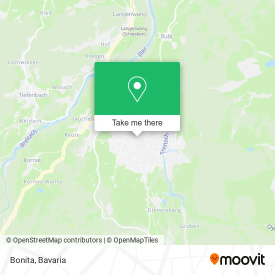 Карта Bonita