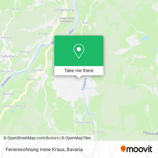 Ferienwohnung Irene Kraus map