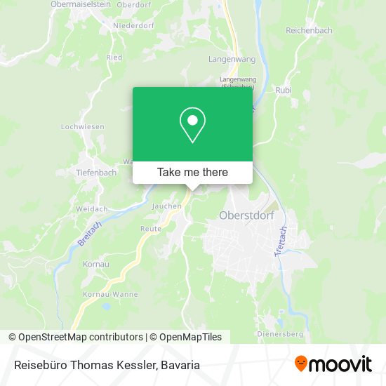 Reisebüro Thomas Kessler map