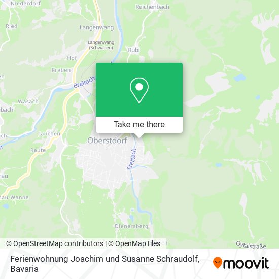 Ferienwohnung Joachim und Susanne Schraudolf map