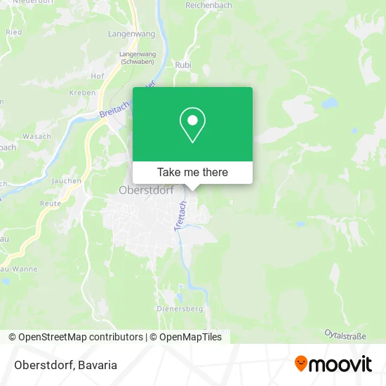 Карта Oberstdorf