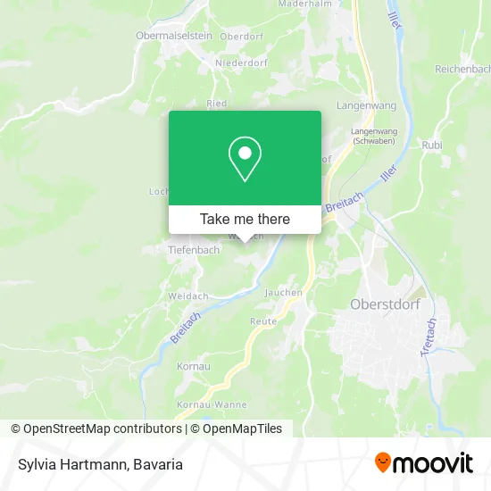 Карта Sylvia Hartmann