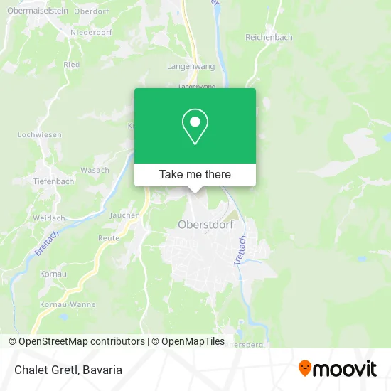 Карта Chalet Gretl