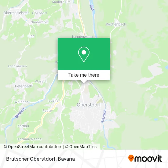 Карта Brutscher Oberstdorf