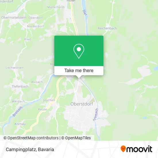 Карта Campingplatz