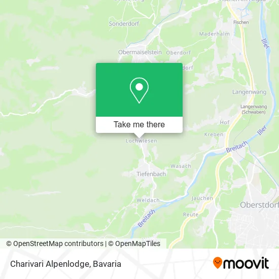 Карта Charivari Alpenlodge