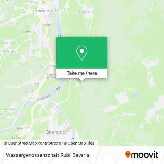 Карта Wassergenossenschaft Rubi