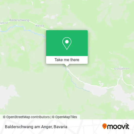 Карта Balderschwang am Anger