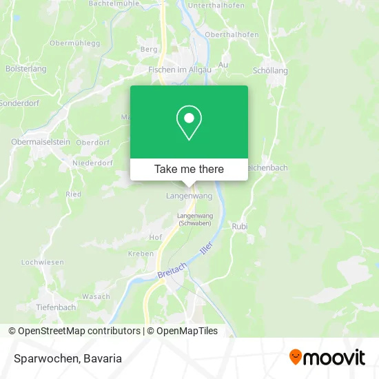 Карта Sparwochen