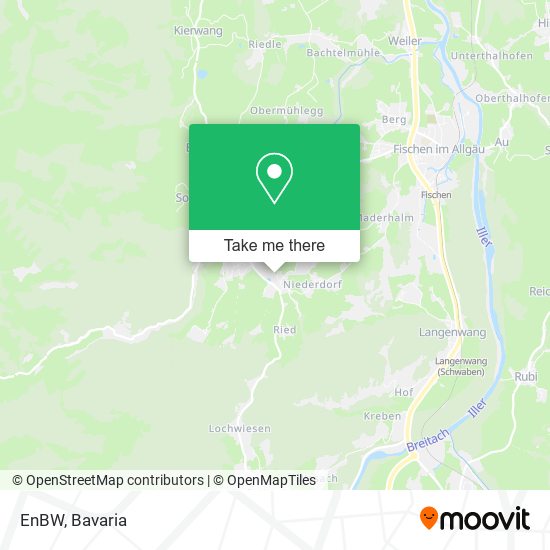 EnBW map