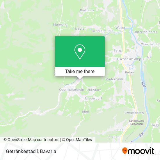 Карта Getränkestad'l