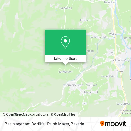 Карта Basislager am Dorflift - Ralph Mayer