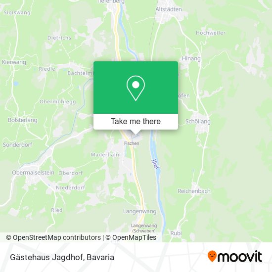 Gästehaus Jagdhof map