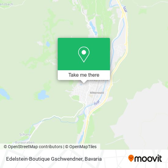 Edelstein-Boutique Gschwendner map