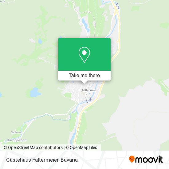 Gästehaus Faltermeier map