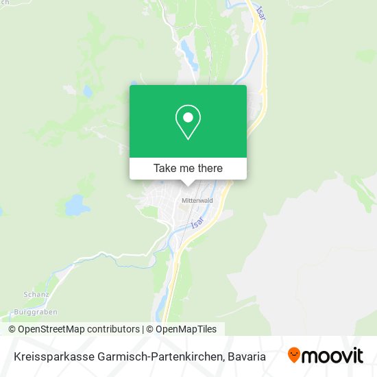 Kreissparkasse Garmisch-Partenkirchen map