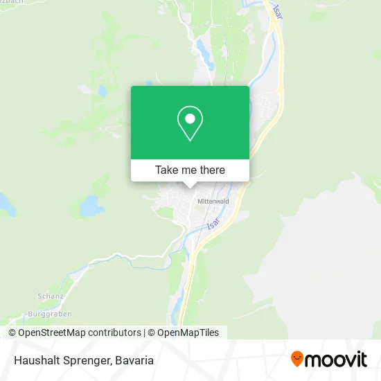 Карта Haushalt Sprenger