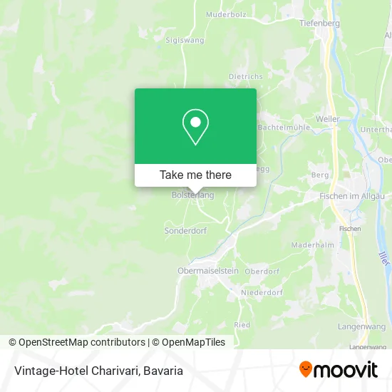 Карта Vintage-Hotel Charivari