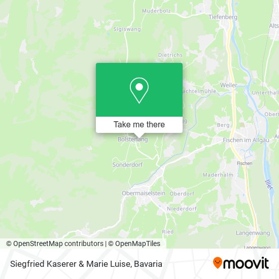 Siegfried Kaserer & Marie Luise map
