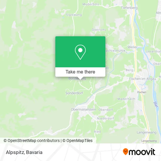 Карта Alpspitz