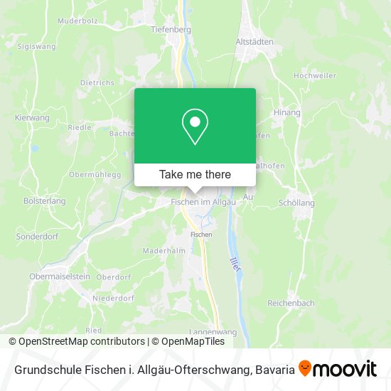 Grundschule Fischen i. Allgäu-Ofterschwang map
