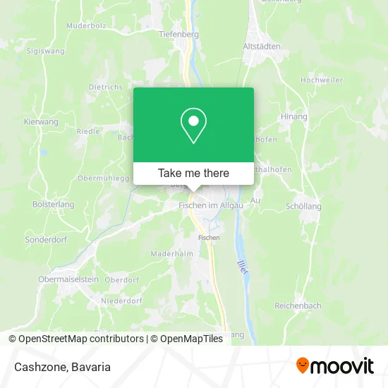 Карта Cashzone